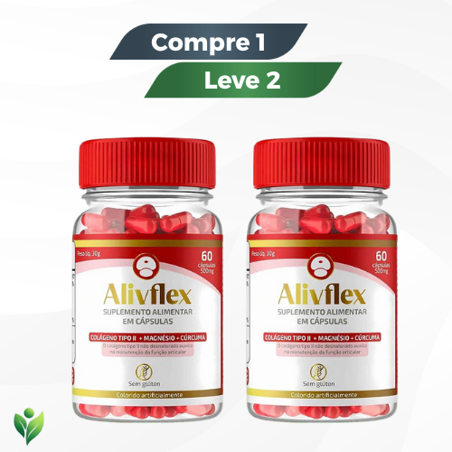 Alivflex 500mg - Mobilidade e Conforto Articular / Promoção + Frete Grátis