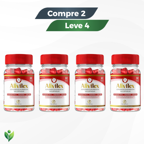 Alivflex 500mg - Mobilidade e Conforto Articular / Promoção + Frete Grátis