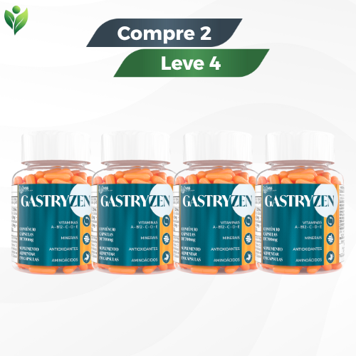 Gastryzen - Conforto Digestivo e Saúde Metabólica / Promoção + Frete Grátis